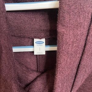 Cowl neck sweater dress